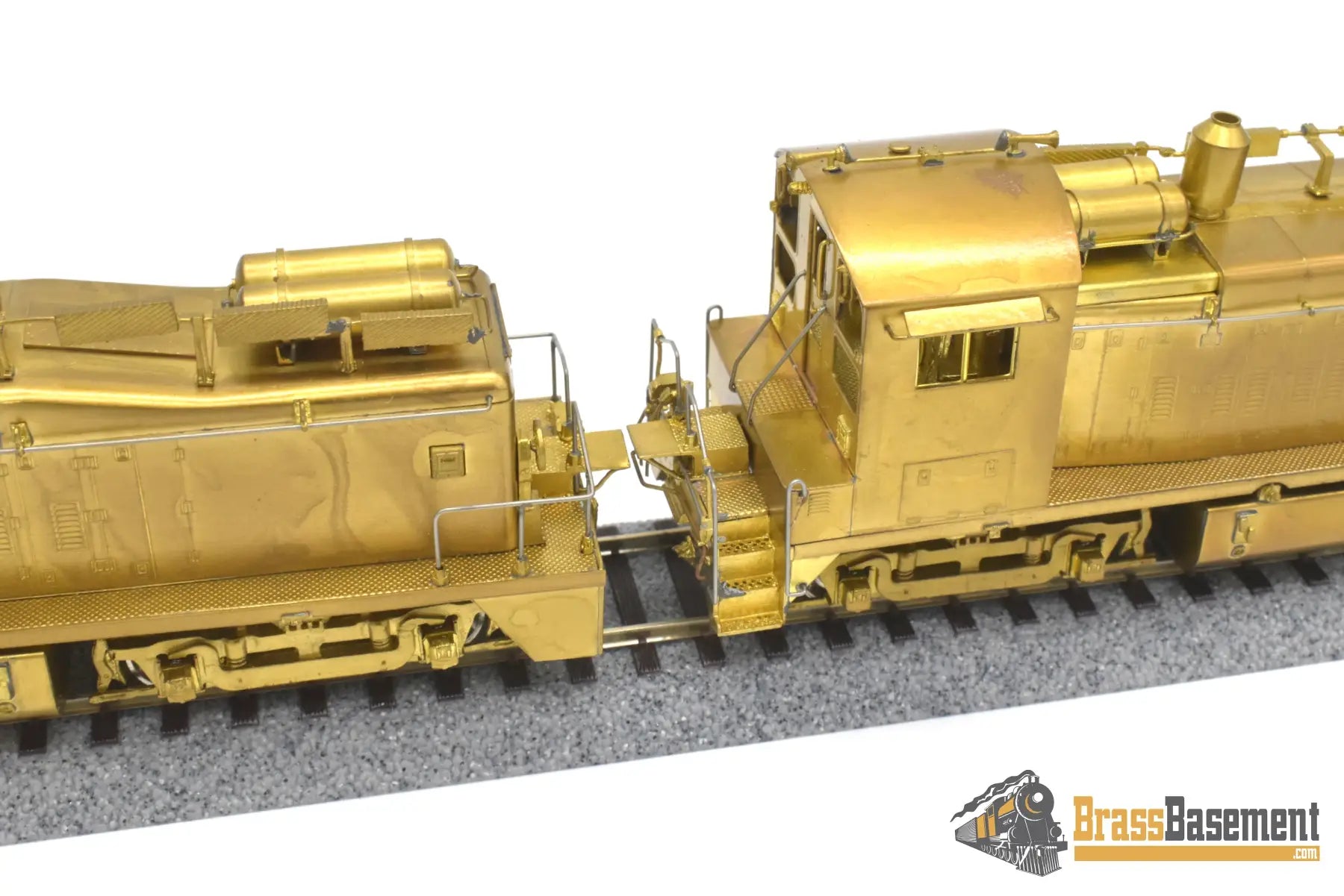 Ho Brass - Omi 1855 Union Pacific Up Tr-5 #1871 Cow & Calf Mint Unpainted Diesel