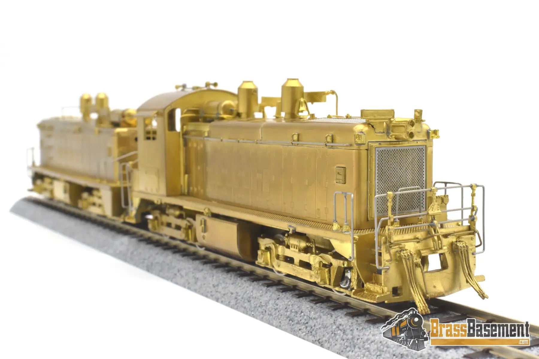 Ho Brass - Omi 1855 Union Pacific Up Tr-5 #1871 Cow & Calf Mint Unpainted Diesel