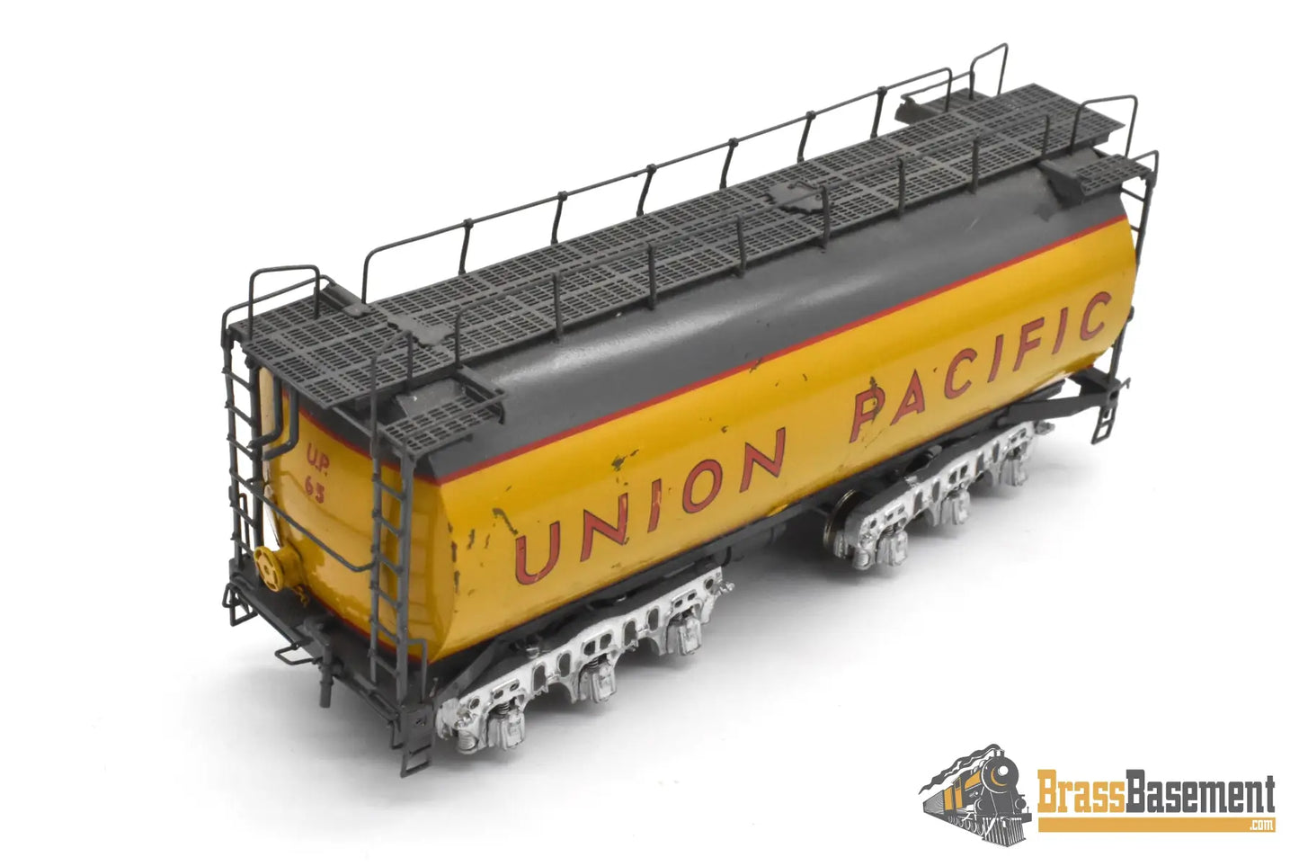HO Brass - OMI 1873 Union Pacific #65 Veranda Turbine Special Intake & Aux. Tender - AS IS Turbine