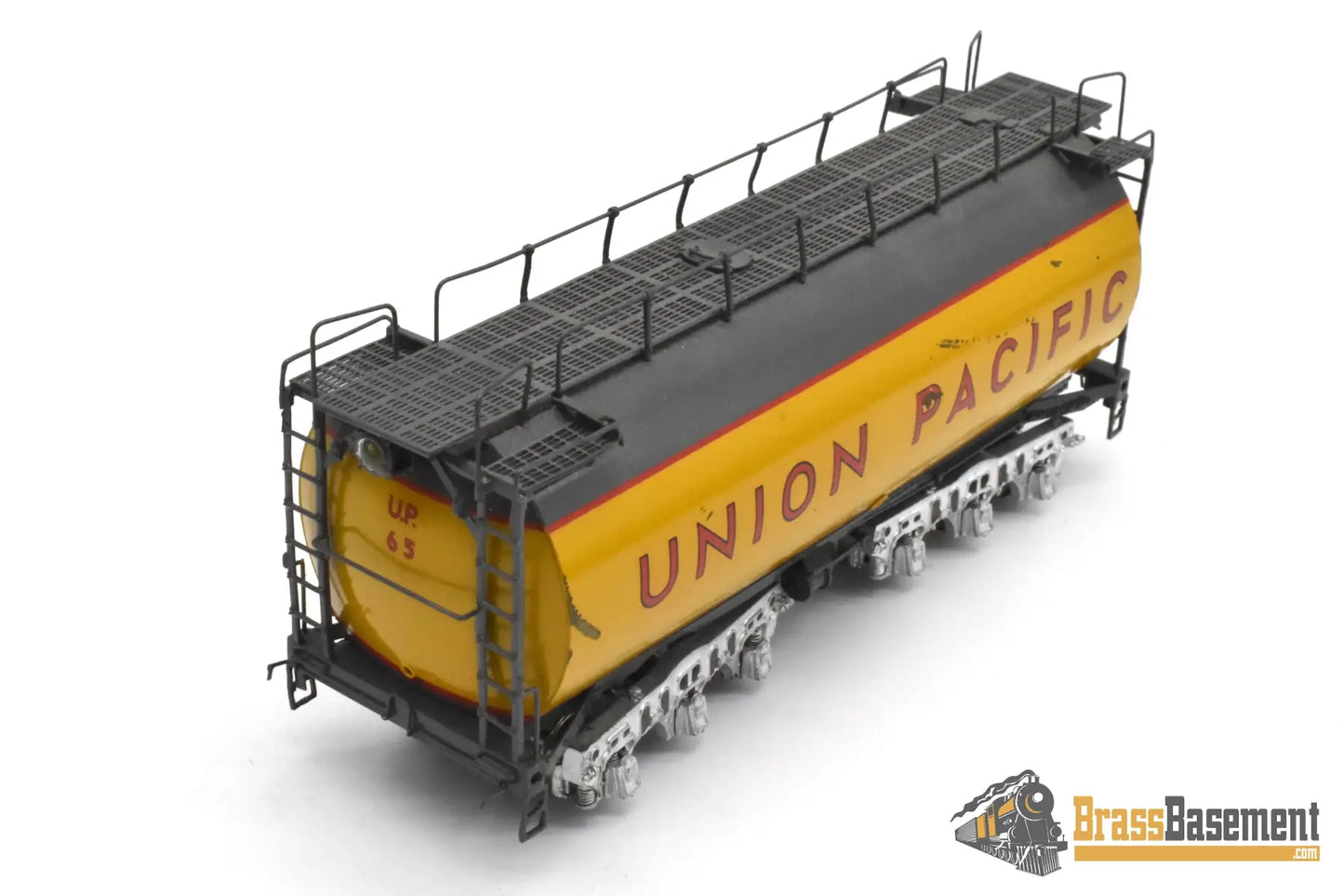 HO Brass - OMI 1873 Union Pacific #65 Veranda Turbine Special Intake & Aux. Tender - AS IS Turbine