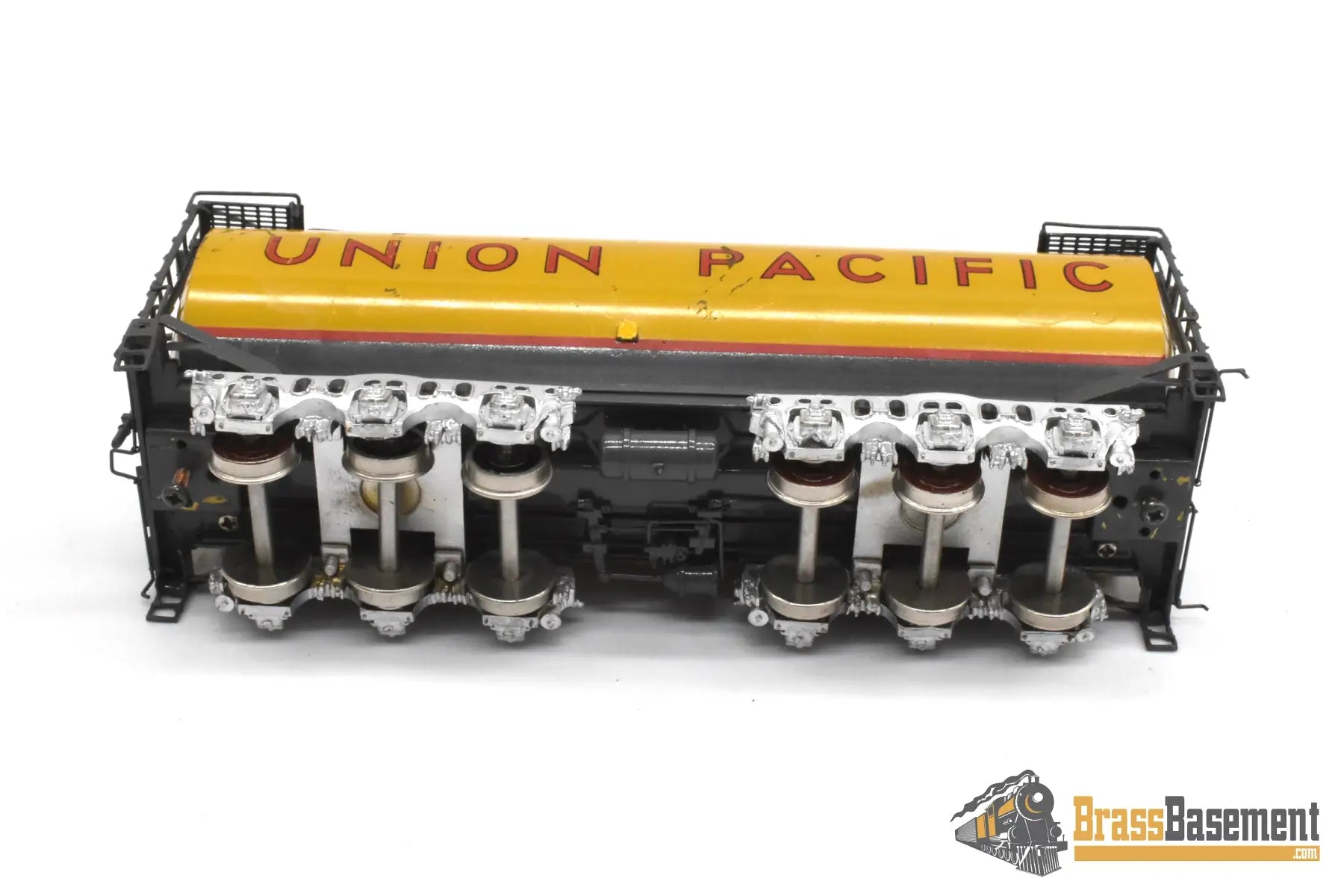 HO Brass - OMI 1873 Union Pacific #65 Veranda Turbine Special Intake & Aux. Tender - AS IS Turbine