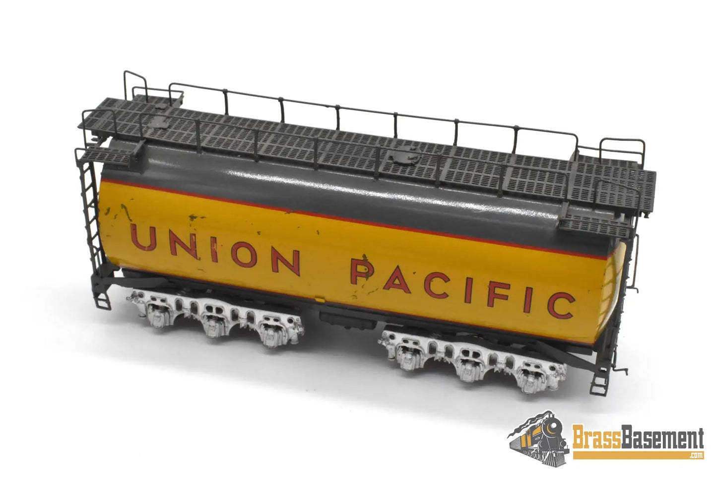 HO Brass - OMI 1873 Union Pacific #65 Veranda Turbine Special Intake & Aux. Tender - AS IS Turbine