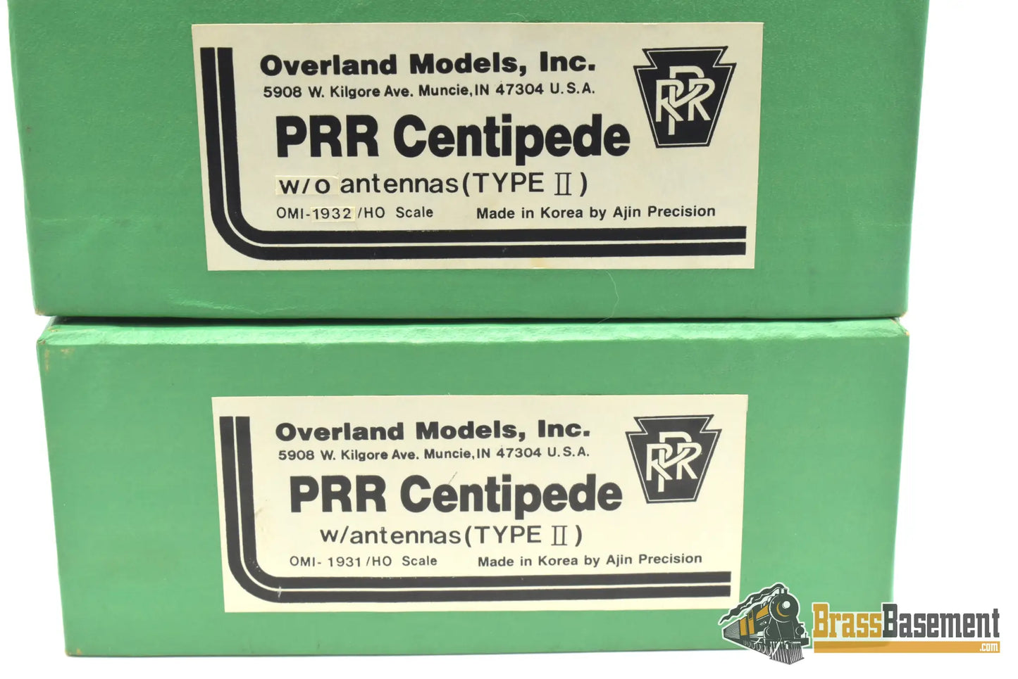 Ho Brass - Omi 1931/1932 Pennsylvania Prr Centipede A - A Set Custom Paint Diesel