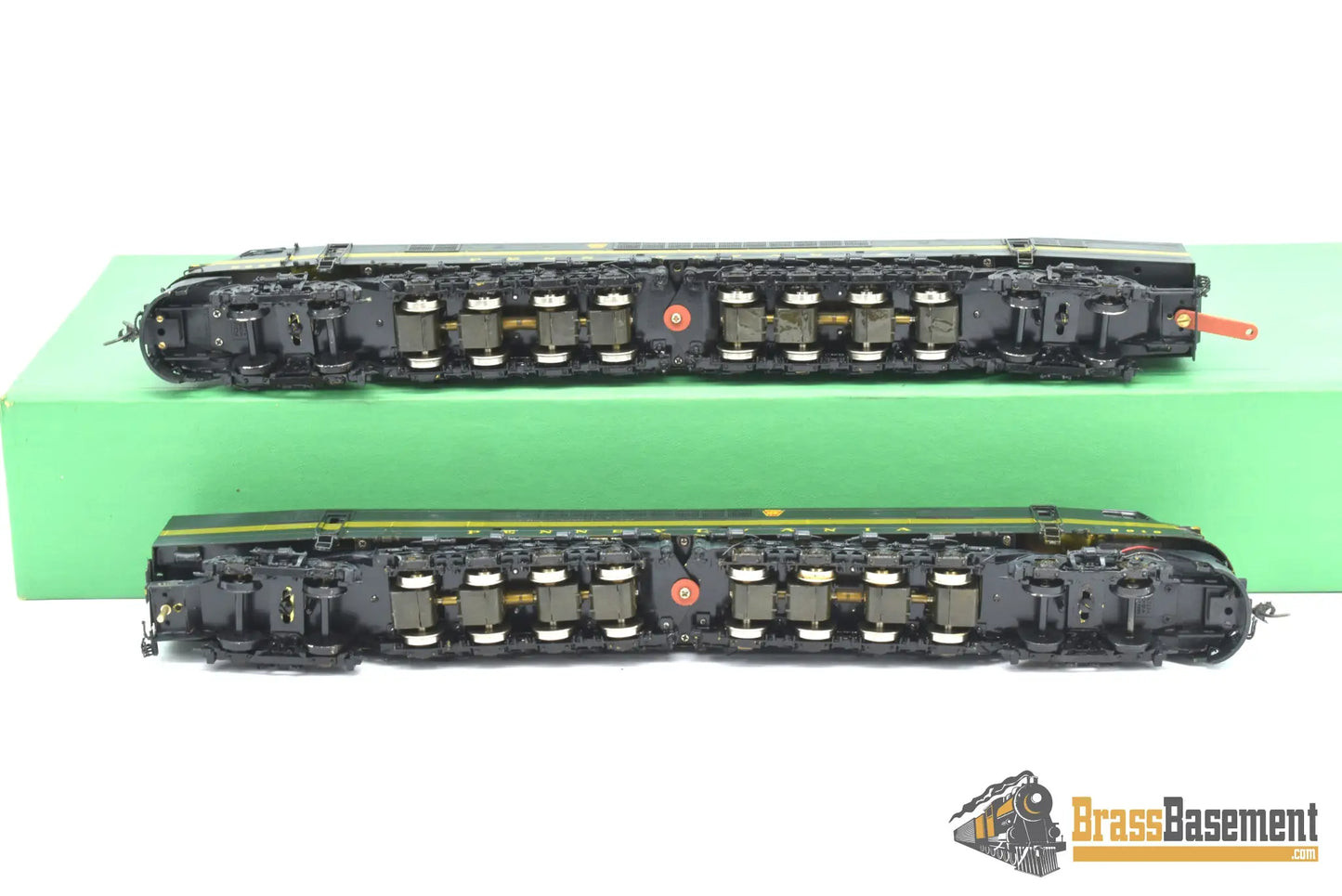 Ho Brass - Omi 1931/1932 Pennsylvania Prr Centipede A - A Set Custom Paint Diesel