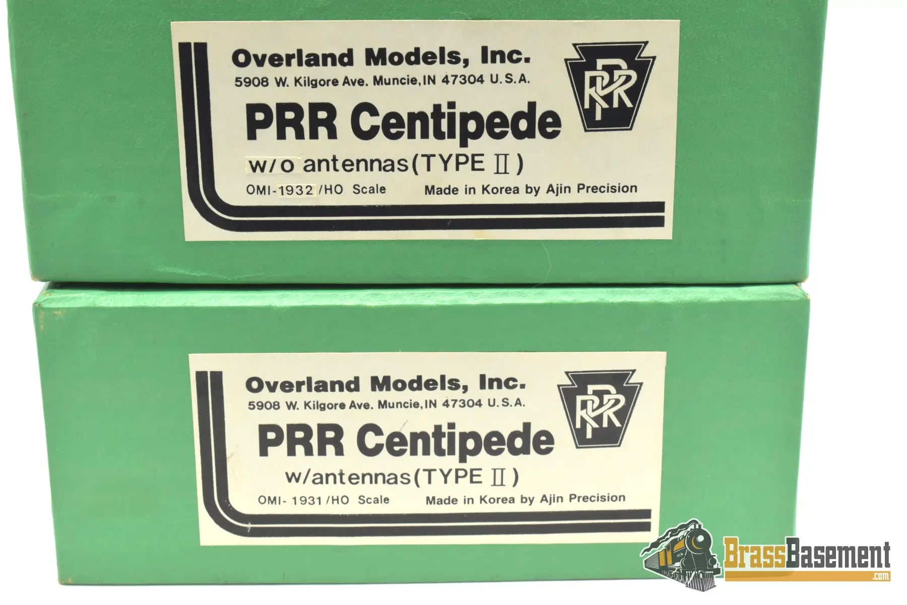 Ho Brass - Omi 1931/1932 Pennsylvania Prr Centipede A - A Set Custom Paint Diesel