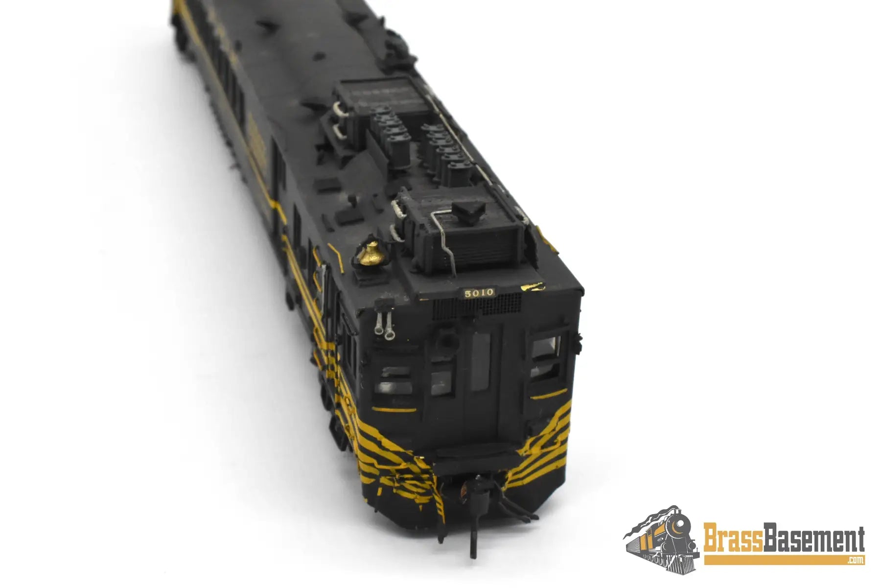 HO Brass - OMI 1944 Erie Motor Rail Car #5010 - Custom Paint - Doodlebug Diesel