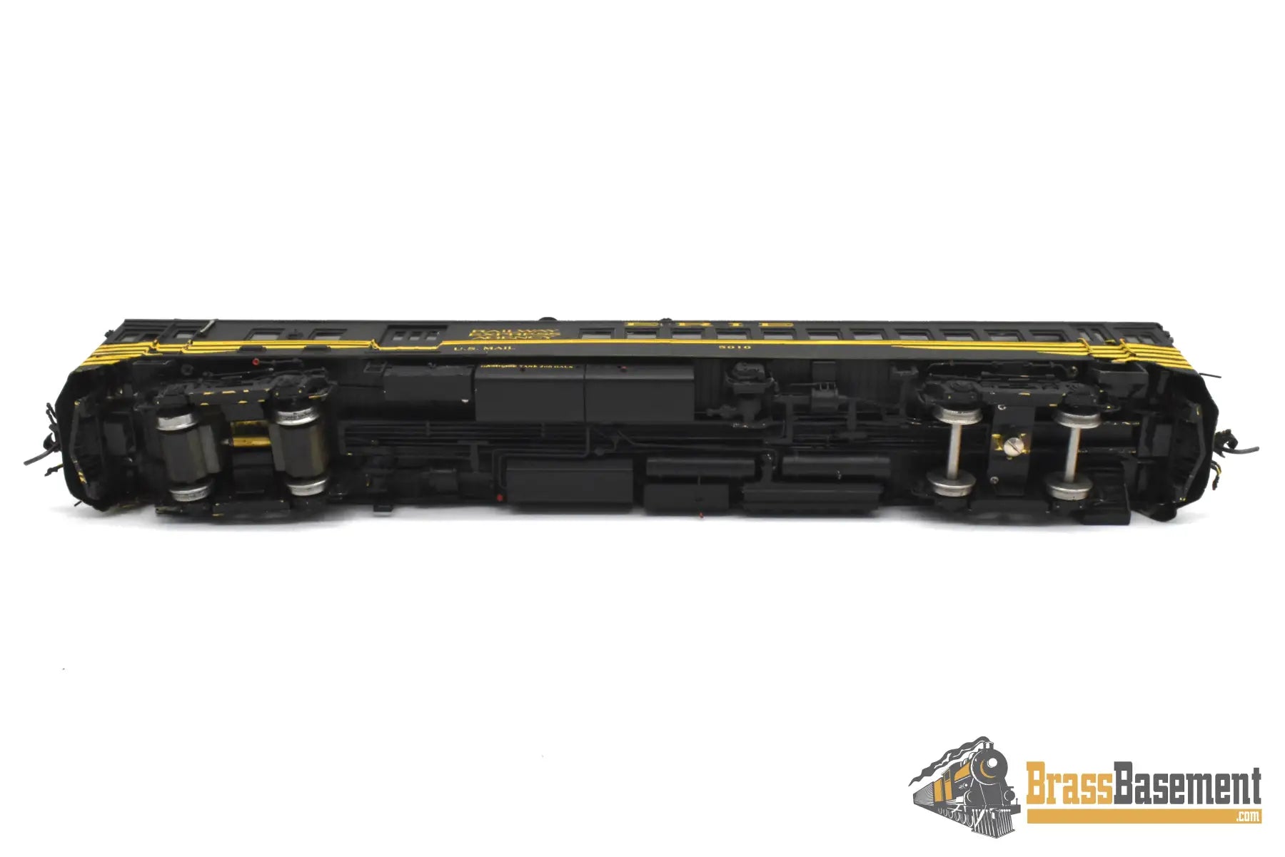 HO Brass - OMI 1944 Erie Motor Rail Car #5010 - Custom Paint - Doodlebug Diesel