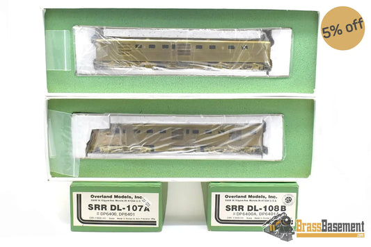 Ho Brass - Omi 1988 & 1989 Southern Railroad Dl-107A Dl-108B Set Factory New