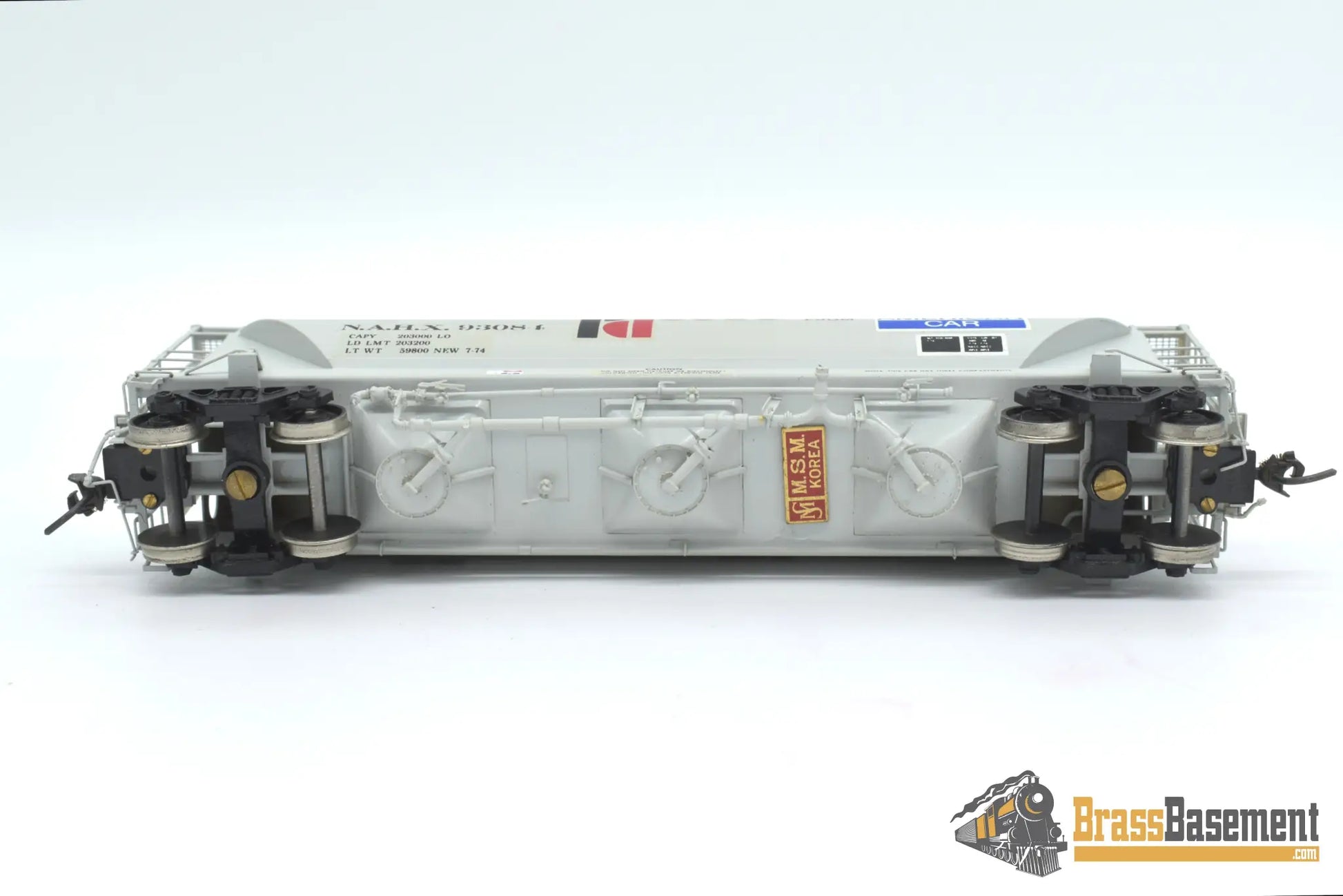 Ho Brass - Omi 3001.1 N.a. Pd3000 Covered Hopper F/P Demo Mint Freight