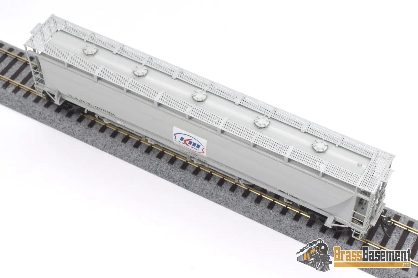 Ho Brass - Omi 3002.2 N.a. Pd4000 ‘Kerr Mcgee’ Nahx #99628 Covered Hopper F/P Mint Freight