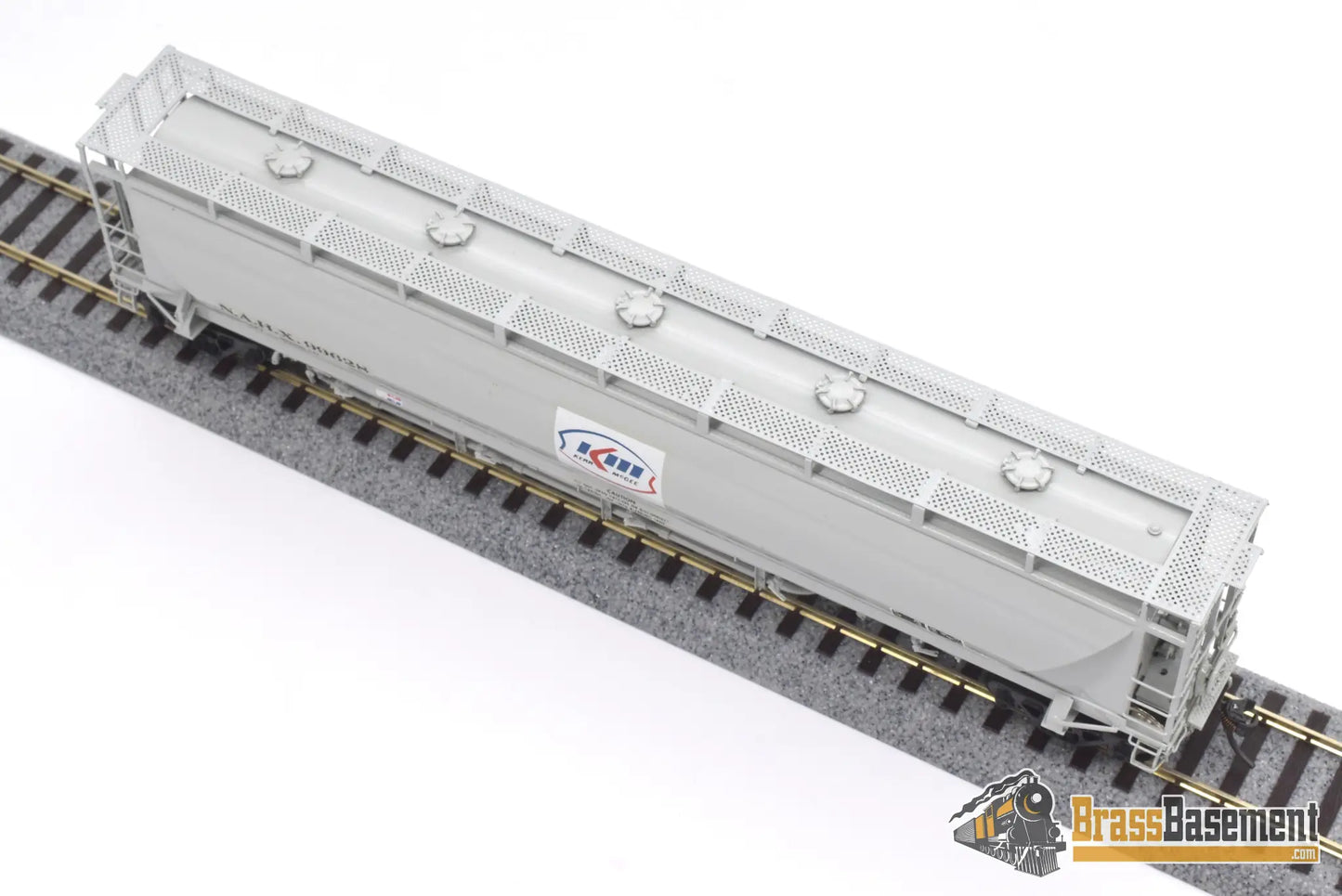 Ho Brass - Omi 3002.2 N.a. Pd4000 ‘Kerr Mcgee’ Nahx #99628 Covered Hopper F/P Mint Freight