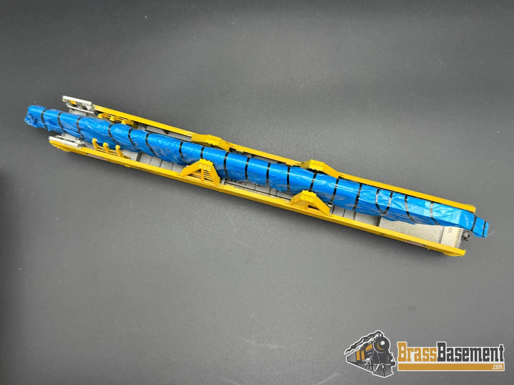 HO Brass - OMI 3005 Union Pacific UP DC-10 Wing Gondola Set w/ Idler Flat Car - Custom Paint Freight