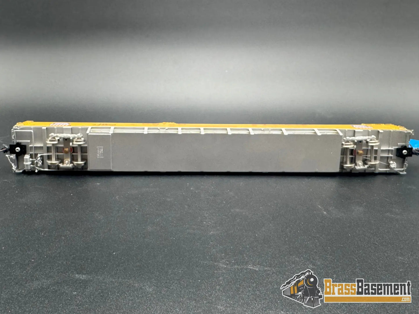 HO Brass - OMI 3005 Union Pacific UP DC-10 Wing Gondola Set w/ Idler Flat Car - Custom Paint Freight