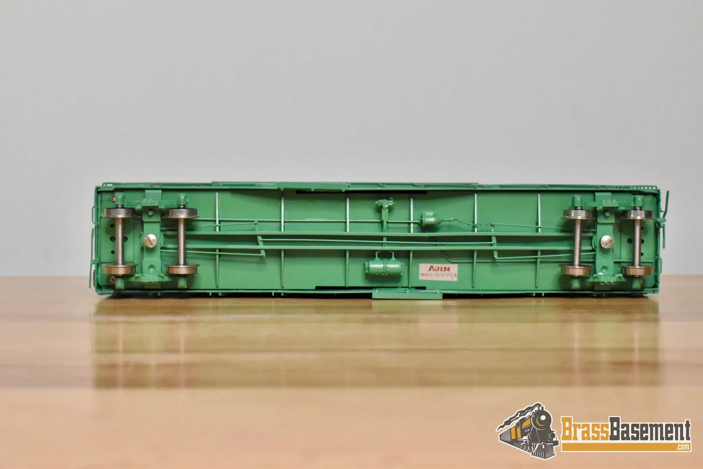 HO Brass – OMI 3008.1 – Union Pacific Tool Car #905018 – Green CPOMI - Brass Maintenance-of-Way Car