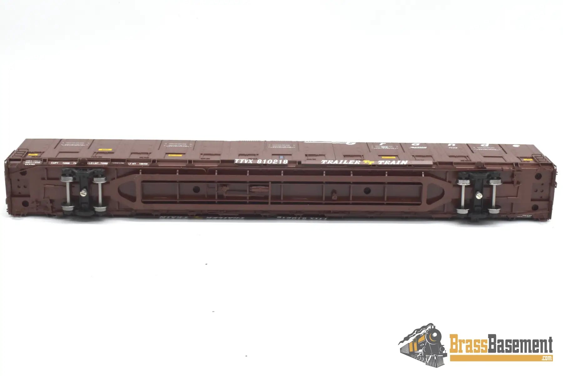 HO Brass - OMI 3010.10 Rio Grande DRGW #810218 Vert-A-Pac Auto Carrier - FP Brown Freight