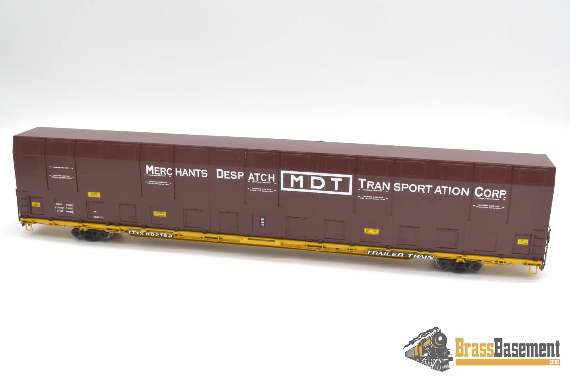 Ho Brass - Omi 3010.5 Merchants Despatch Transportation Corp Mdt Vert-A-Pac Auto Carrier Fp Freight