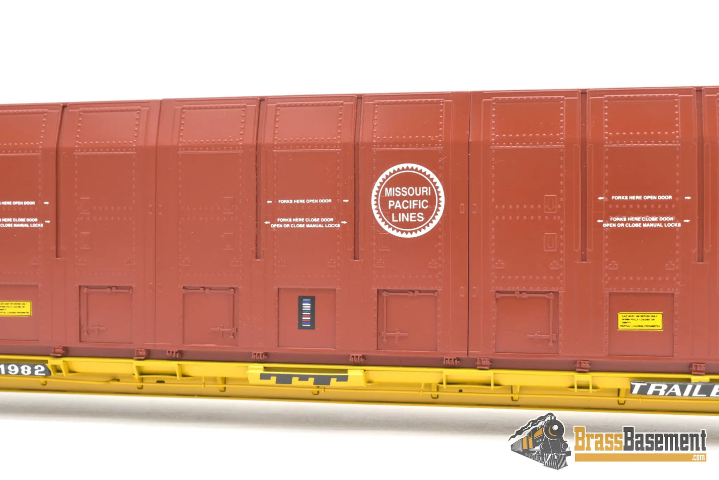 Ho Brass - Omi 3010.6 Missouri Pacific Mp Ttvx #801982 Vert-A-Pac Auto Carrier Fp Freight