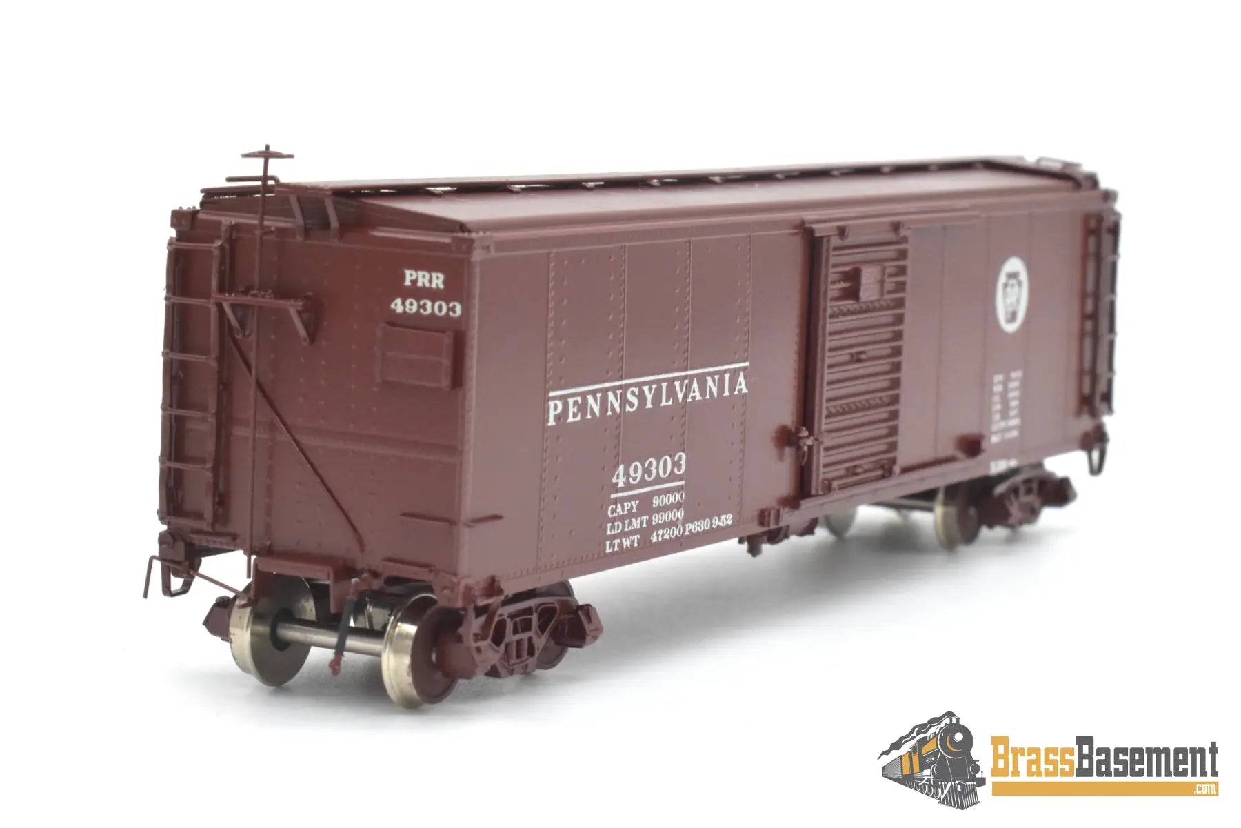 HO Brass - OMI 3013.1 Overland Pennsylvania RR PRR X-29 #49303 Corrugated Ends - CPOMI Freight