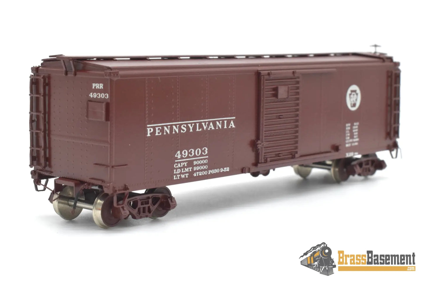 HO Brass - OMI 3013.1 Overland Pennsylvania RR PRR X-29 #49303 Corrugated Ends - CPOMI Freight