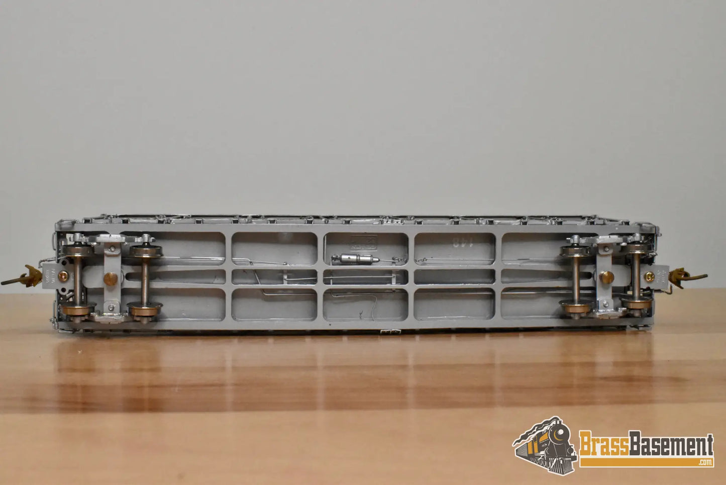 HO Brass – OMI 3022 – Union Pacific F-70-1 Tie Car #913025 – Custom Painted - Brass Maintenance-of-Way Car