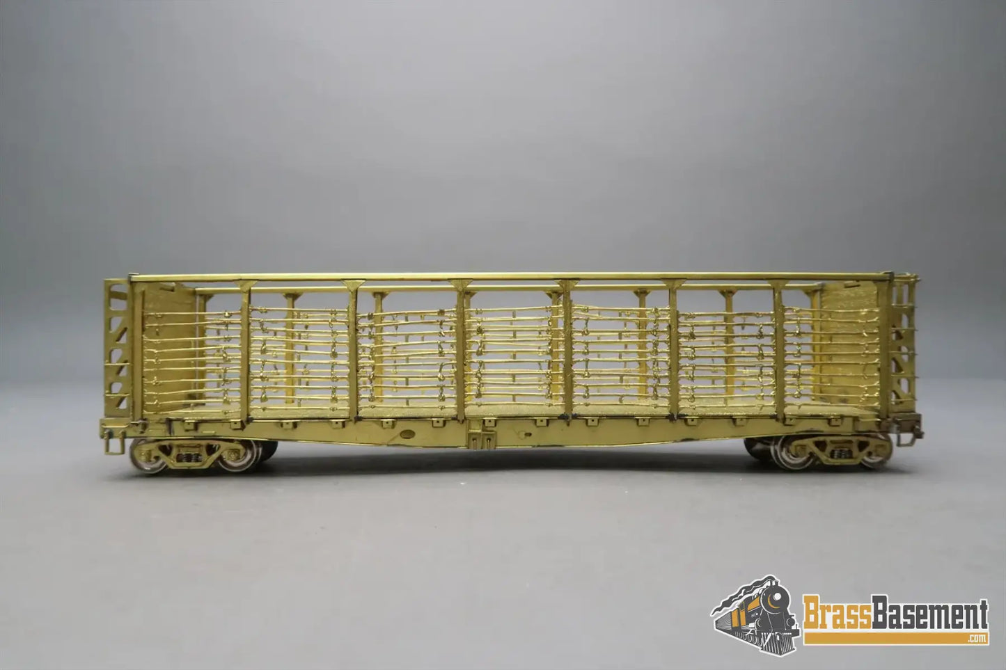 HO Brass – OMI 3022 UP Union Pacific Flat Car F-70-1 Unpainted – Ajin – Mint Freight