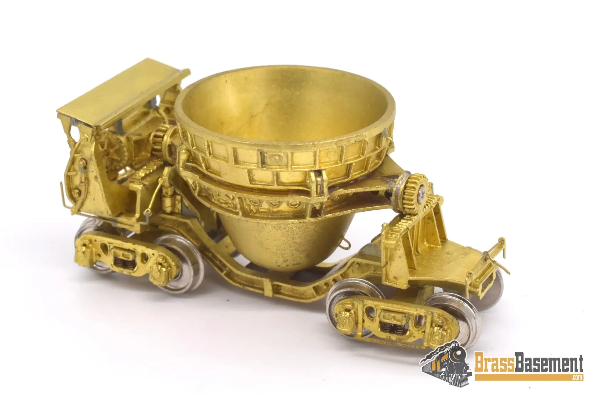 Ho Brass - Omi 3060 Treadwell Cinder Car Unpainted M.s Models Freight