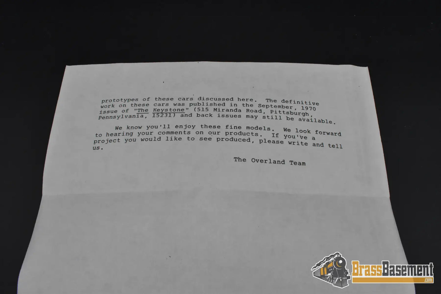 HO Brass – OMI 3067 PRR X-23 Boxcar #42307 – Factory Painted Tuscan – M.S. Models – Mint Freight