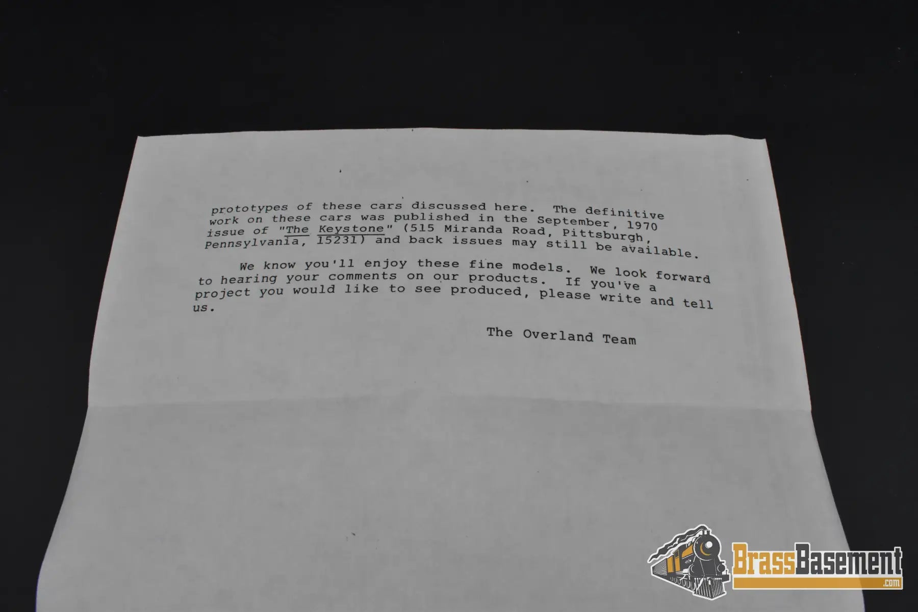 HO Brass – OMI 3067 PRR X-23 Boxcar #42307 – Factory Painted Tuscan – M.S. Models – Mint Freight