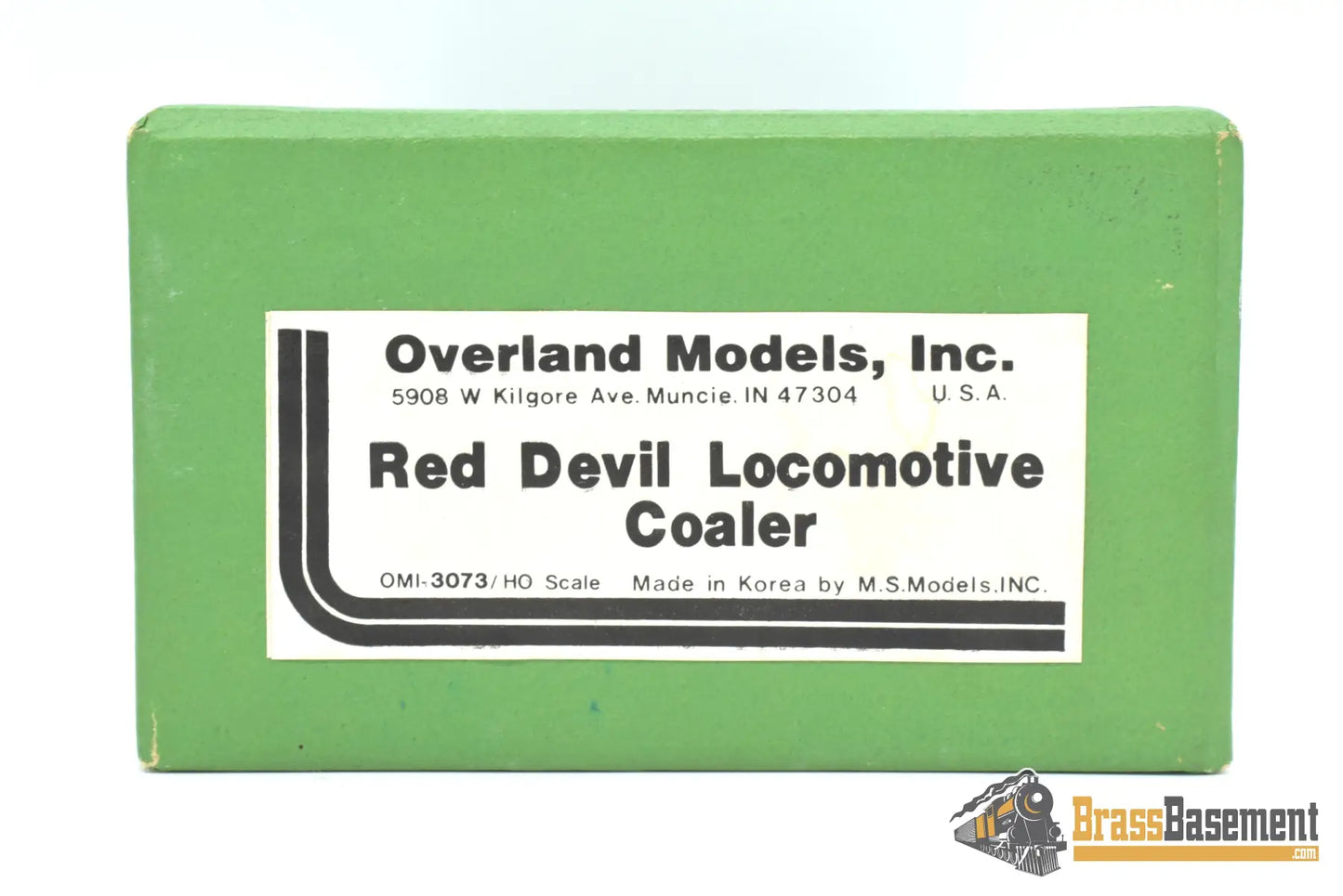 Ho Brass - Omi 3073 Red Devil Locomotive Coaler Unpainted Other
