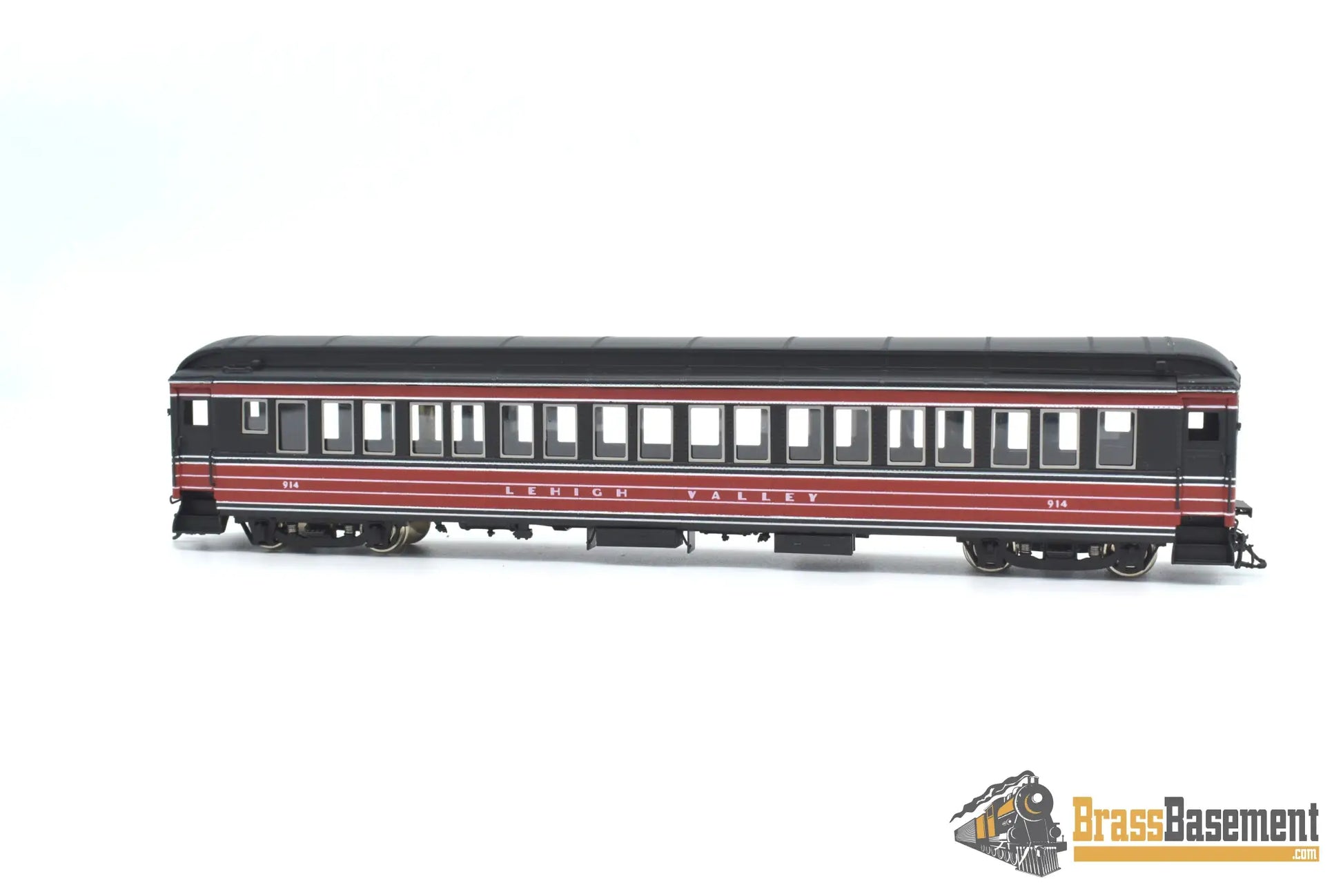 Ho Brass - Omi 3221.1 Lv Lehigh Valley Coach #914 Factory Paint Passenger