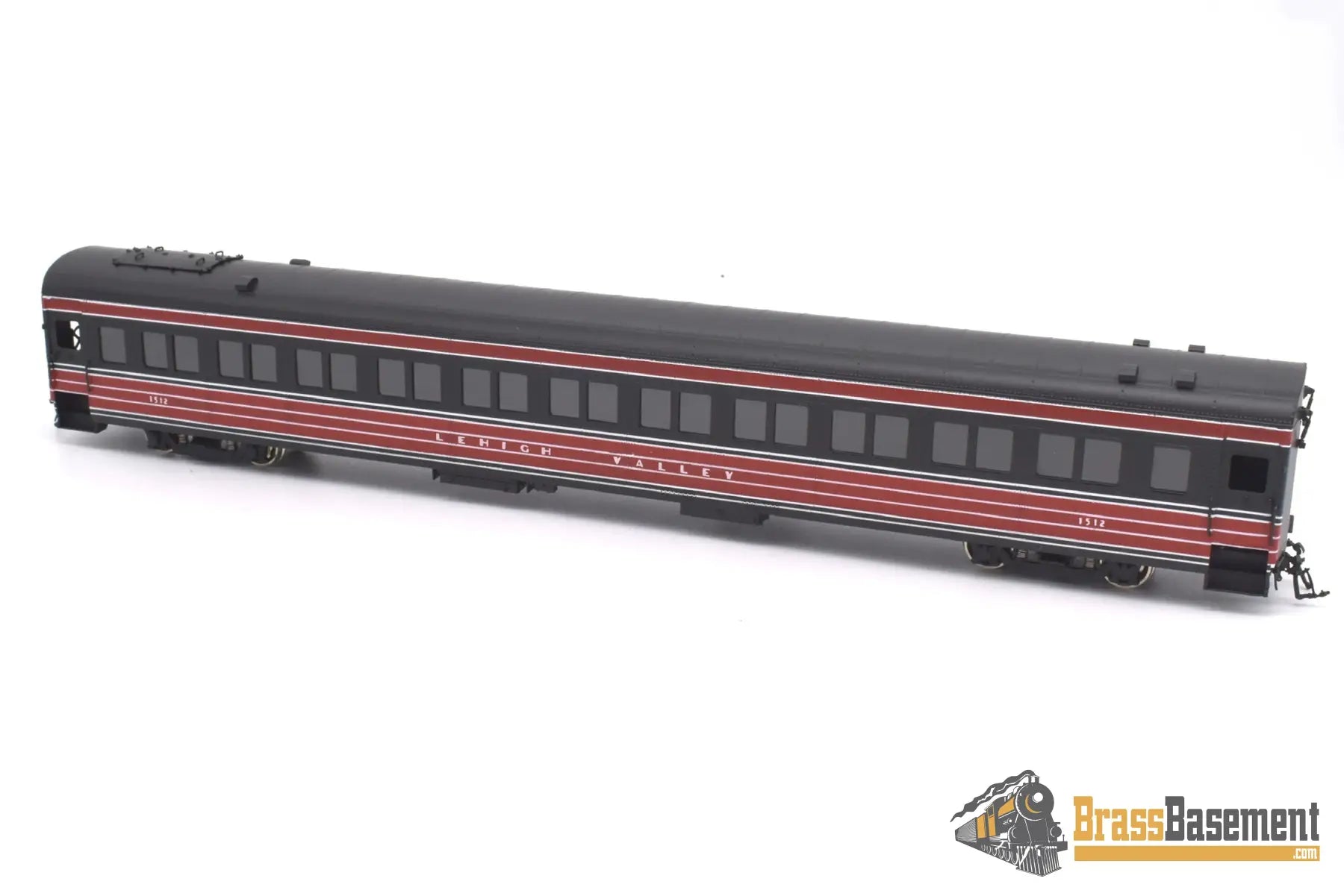 Ho Brass - Omi 3222.1 Lv Lehigh Valley Coach #1512 Factory Paint Ajin Passenger
