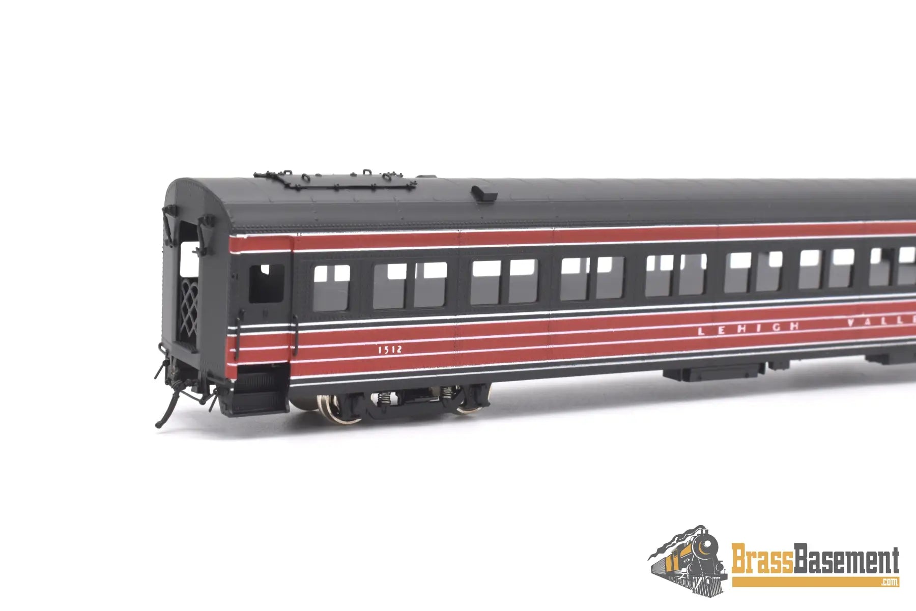 Ho Brass - Omi 3222.1 Lv Lehigh Valley Coach #1512 Factory Paint Ajin Passenger