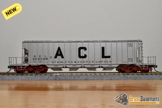 HO Brass - OMI 3260.1 Atlantic Coast Line ACL 135 Ton Whopper Hopper #50000 - CPOMI Freight