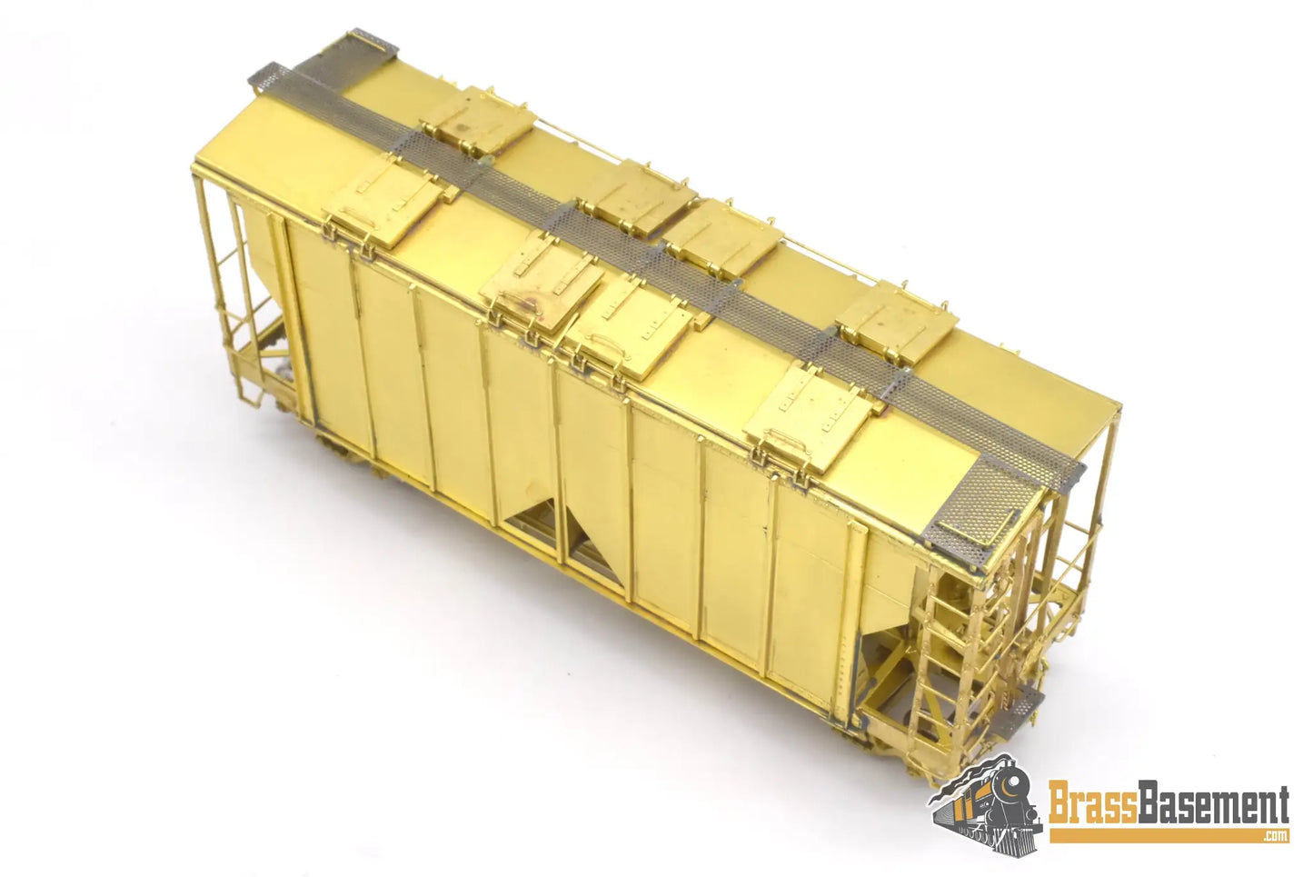 Ho Brass - Omi 3261 Southern Srr 100 Ton Cement Covered Hopper Unpainted Freight
