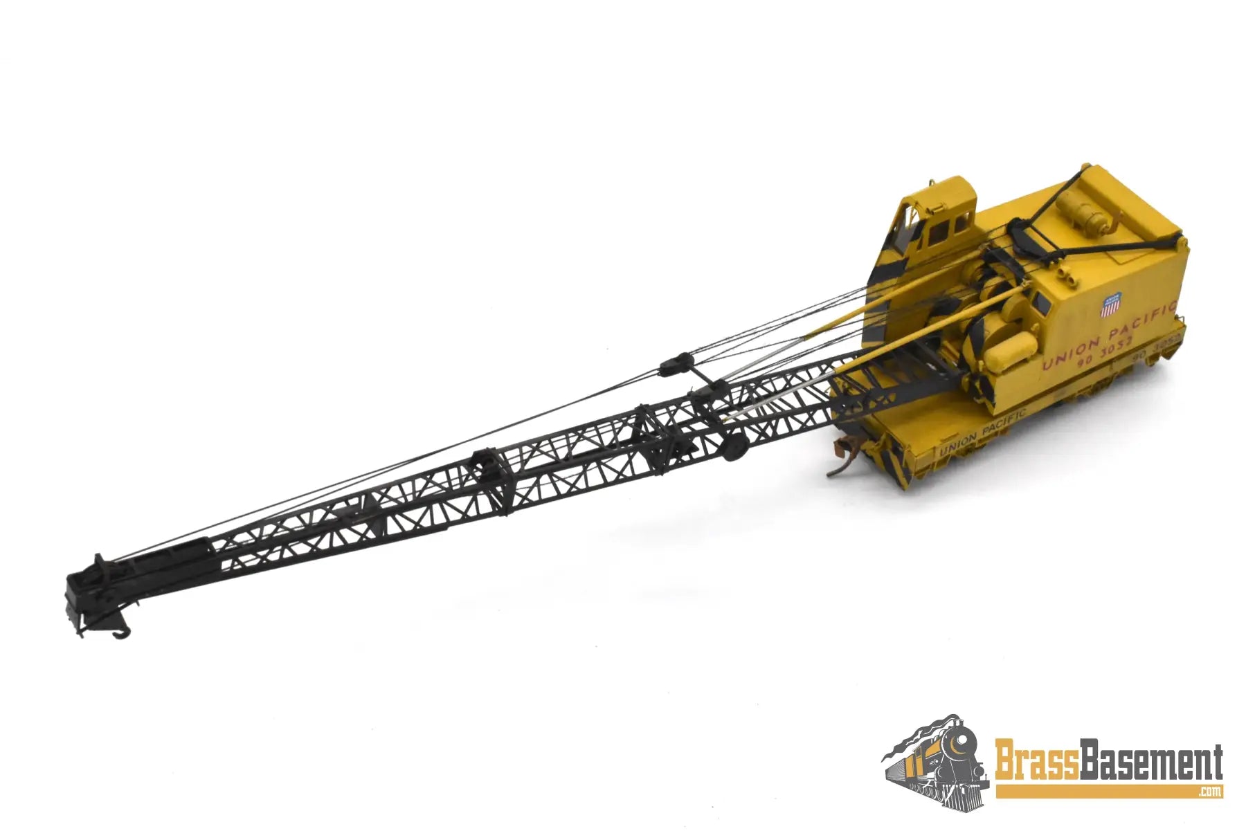 HO Brass - OMI 3294 Union Pacific UP Ohio Crane DE-300 #903052 Armor Yellow - C/P Freight
