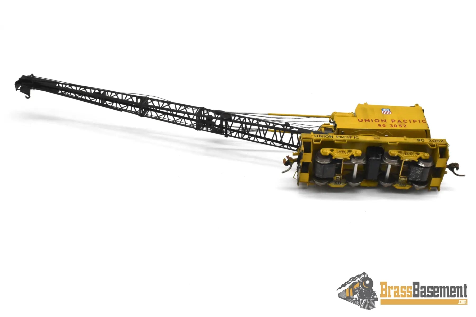 HO Brass - OMI 3294 Union Pacific UP Ohio Crane DE-300 #903052 Armor Yellow - C/P Freight
