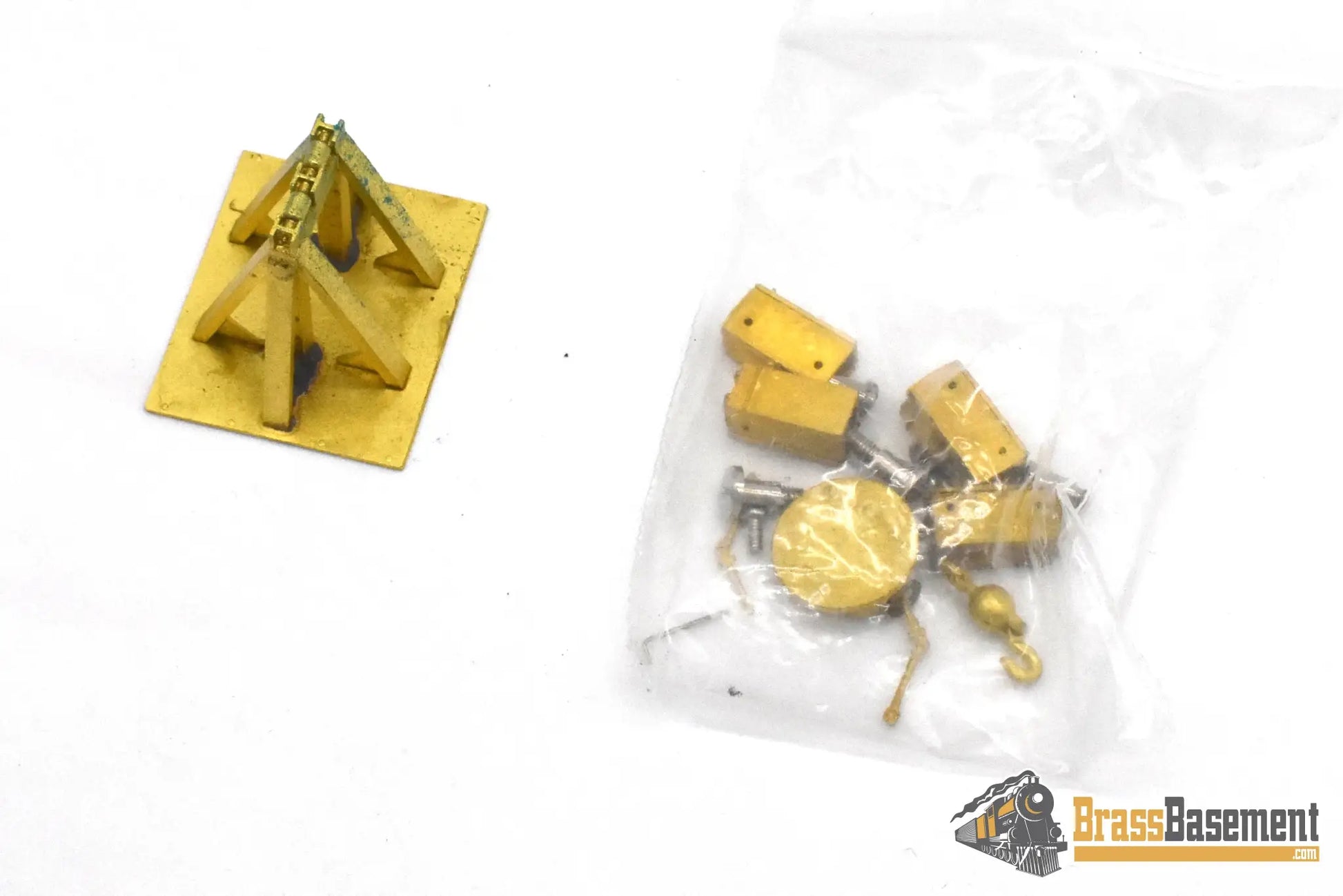 HO Brass - OMI 3294 Union Pacific UP Ohio Crane DE-300 #903052 Armor Yellow - C/P Freight