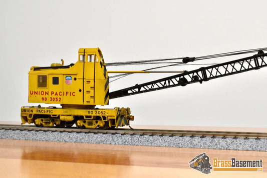 HO Brass - OMI 3294 Union Pacific UP Ohio Crane DE-300 #903052 Armor Yellow - C/P Freight