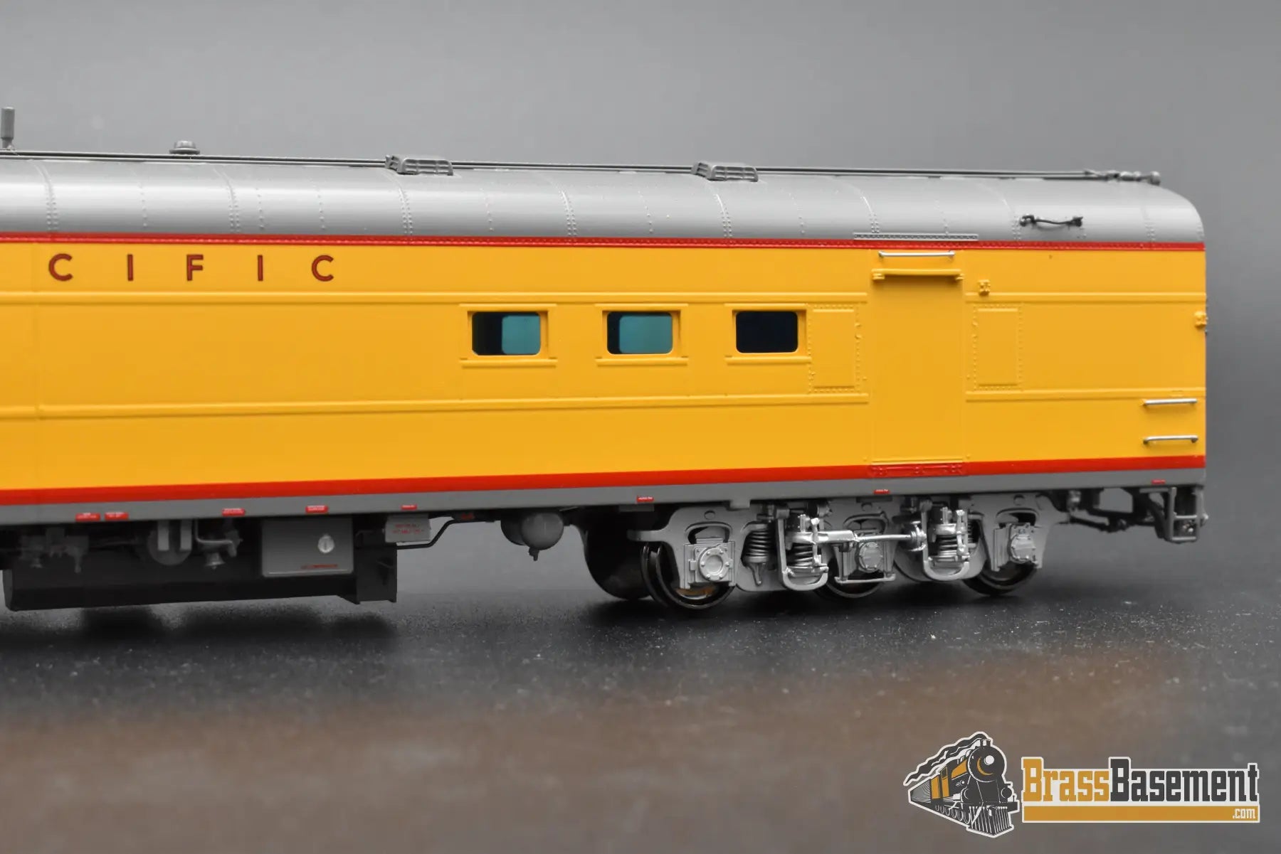 HO Brass – Overland Models UP ‘Sherman Hill’ Car – F/P – Mint HO Brass Passenger Car