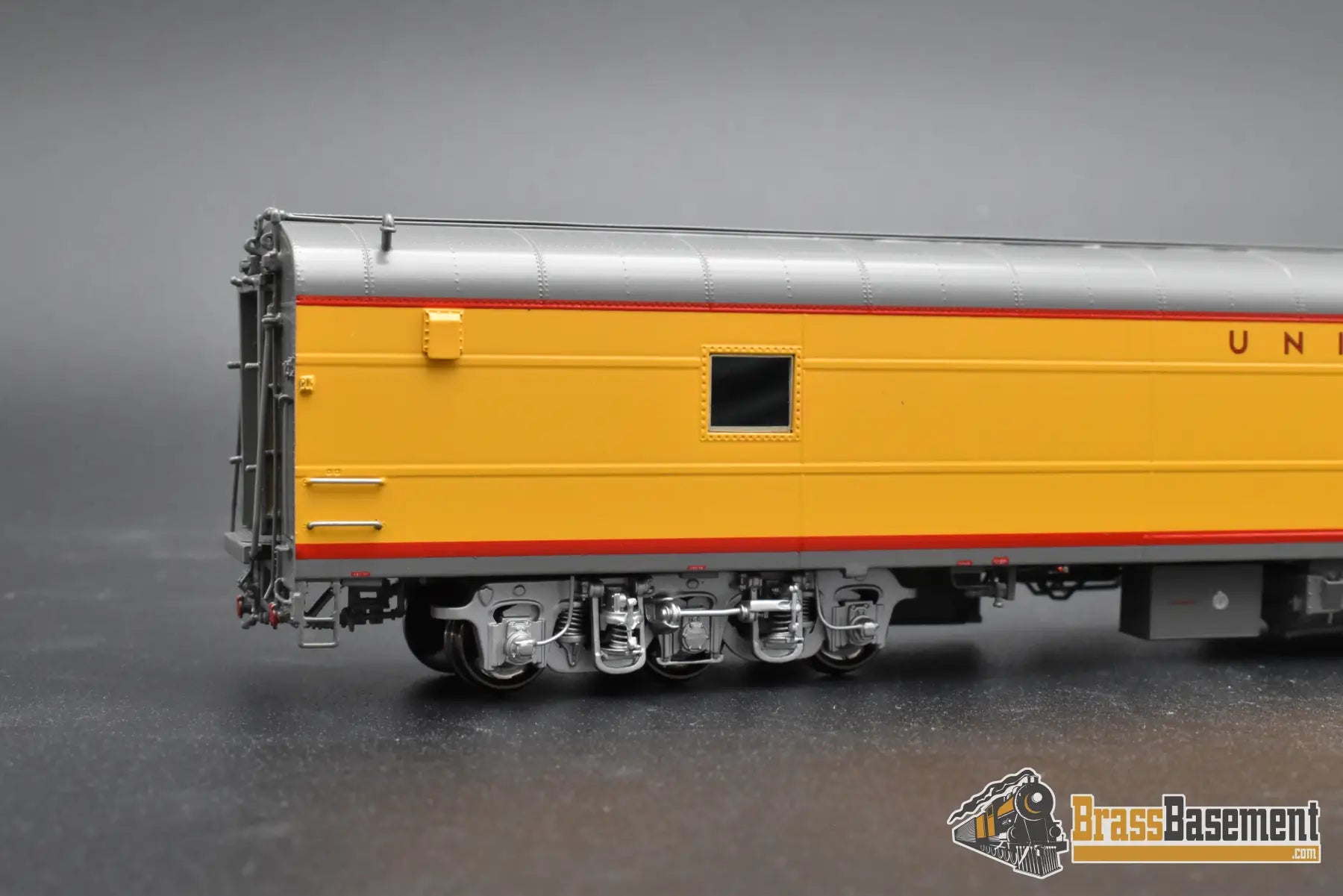 HO Brass – Overland Models UP ‘Sherman Hill’ Car – F/P – Mint HO Brass Passenger Car