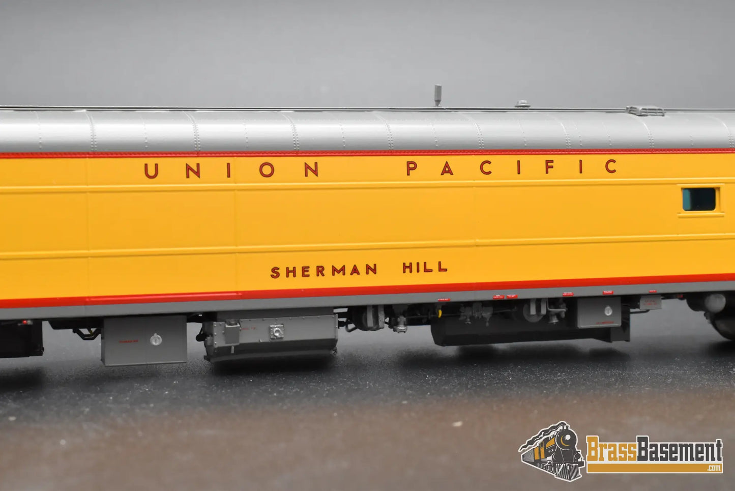 HO Brass – Overland Models UP ‘Sherman Hill’ Car – F/P – Mint HO Brass Passenger Car