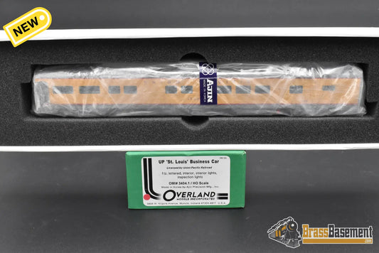 HO Brass – Overland Models UP ‘St. Louis’ Business Car – F/P – Mint HO Brass Passenger Car