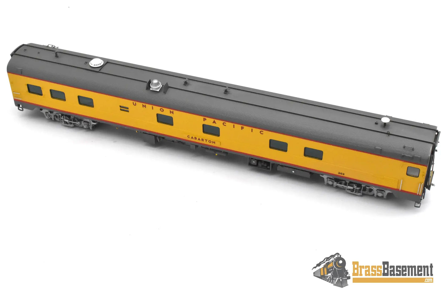 HO Brass - OMI 3406.1 Union Pacific UP ‘Cabarton’ Staff Car #202 - F/P Mint Passenger