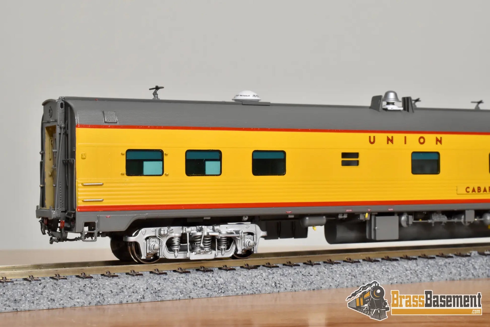 HO Brass - OMI 3406.1 Union Pacific UP ‘Cabarton’ Staff Car #202 - F/P Mint Passenger