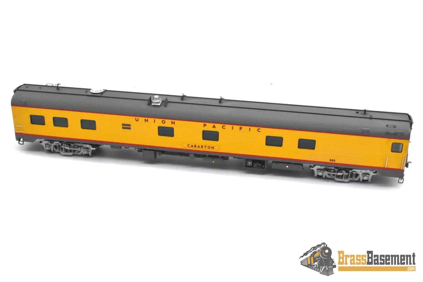 HO Brass - OMI 3406.1 Union Pacific UP ‘Cabarton’ Staff Car #202 - F/P Mint Passenger