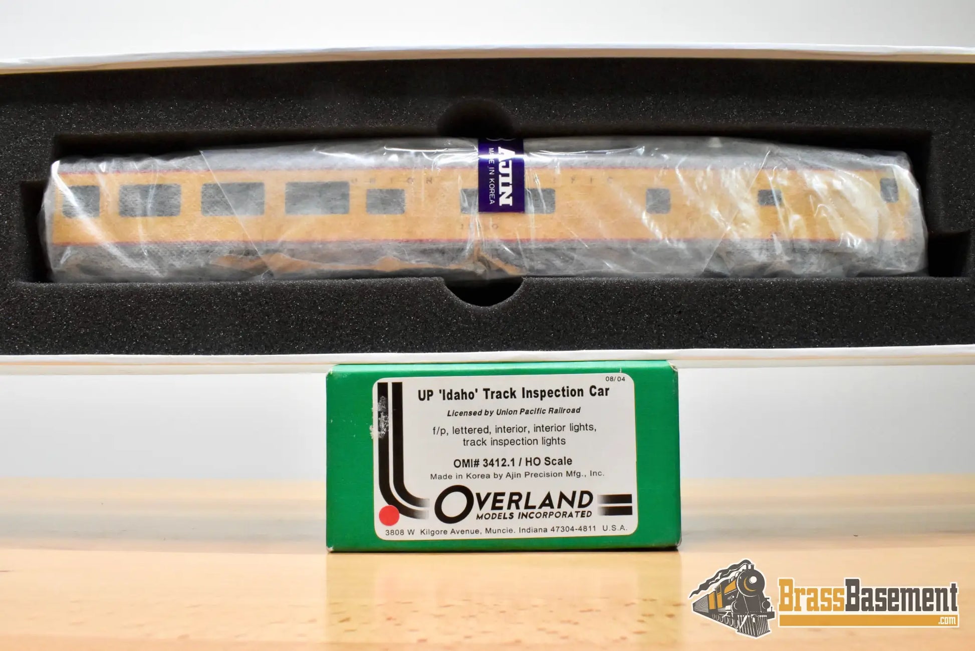 HO Brass - OMI 3412.1 Union Pacific UP ‘Idaho’ Inspection Car - FP Brand New RARE Passenger