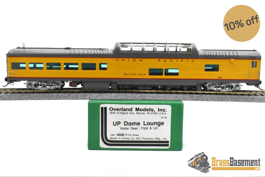 HO Brass OMI 3426.1 Union Pacific UP ‘Walter Dean’ Dome Lounge FP MINT Passenger