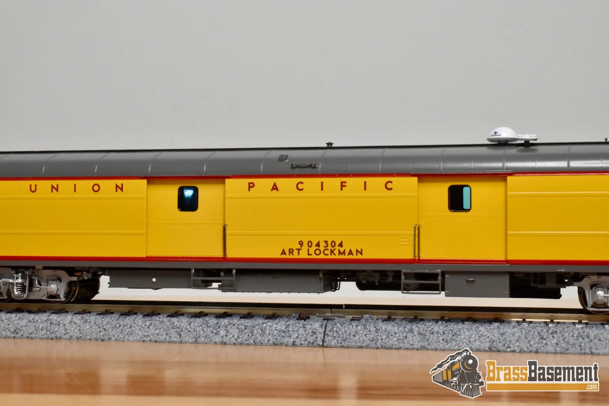 HO Brass - OMI 3443.1 Union Pacific UP ‘Art Lockman’ Tool Car #904304 - FP Mint Passenger