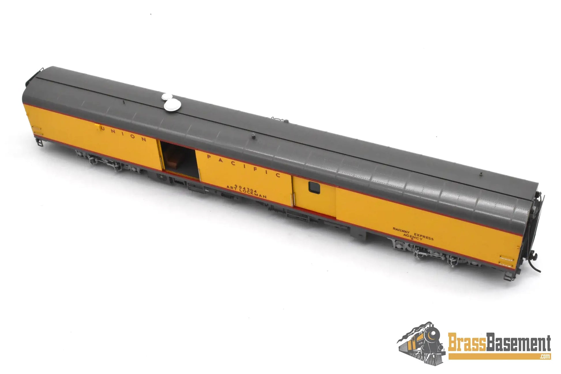 HO Brass - OMI 3443.1 Union Pacific UP ‘Art Lockman’ Tool Car #904304 - FP Mint Passenger