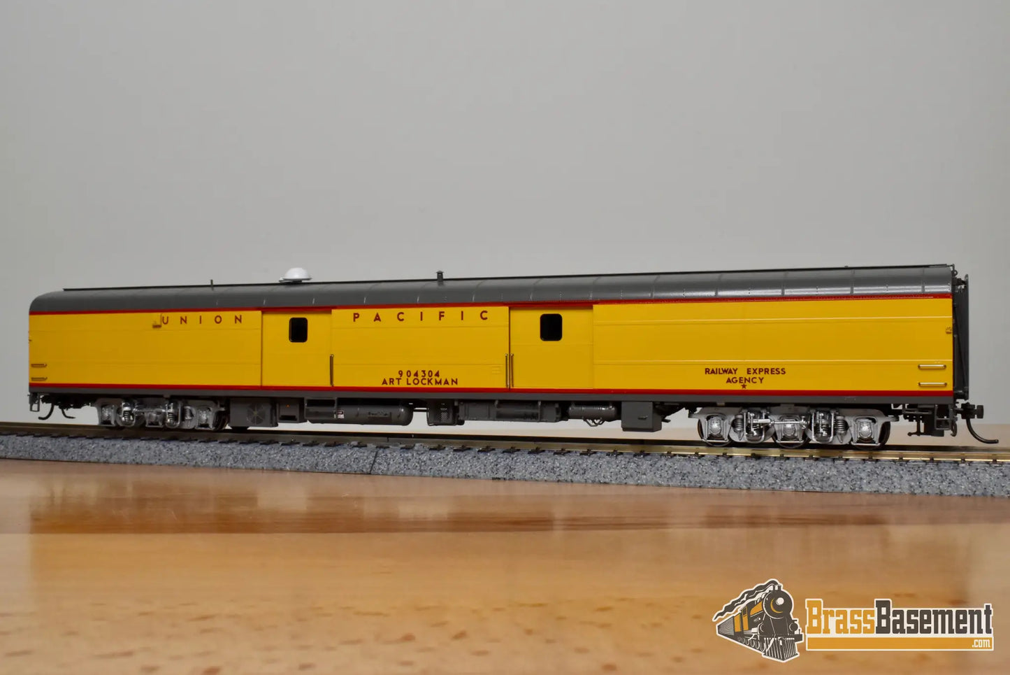 HO Brass - OMI 3443.1 Union Pacific UP ‘Art Lockman’ Tool Car #904304 - FP Mint Passenger